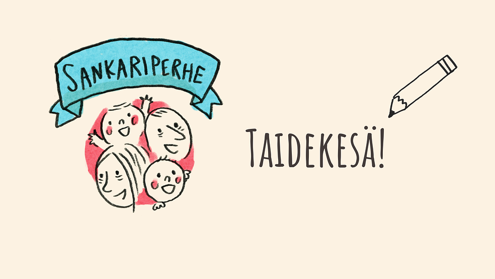 Sankariperheen Taidekesä - luovaa yhdessäoloa ilman ruutua by Ami Creative Studio